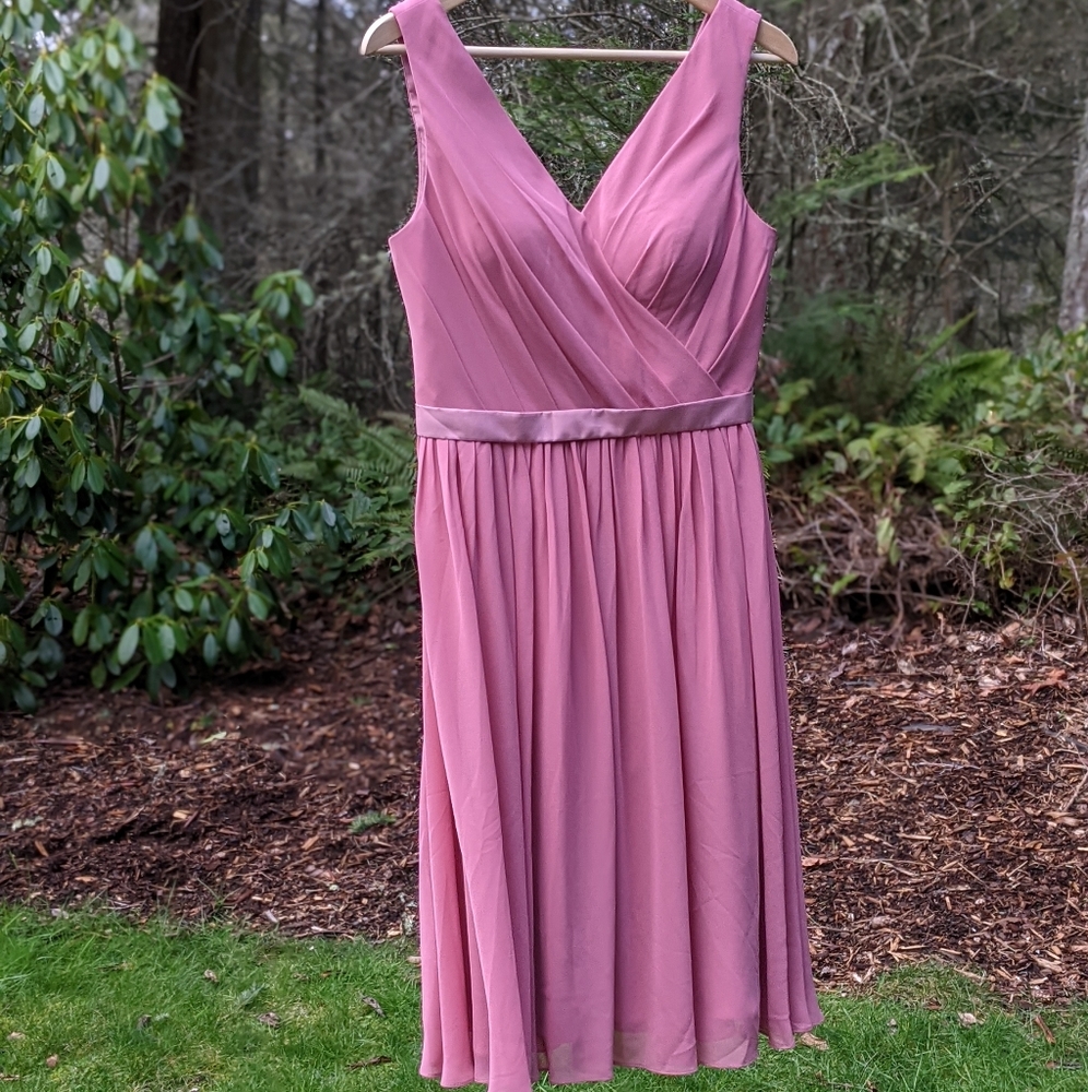 Dusty rose dress